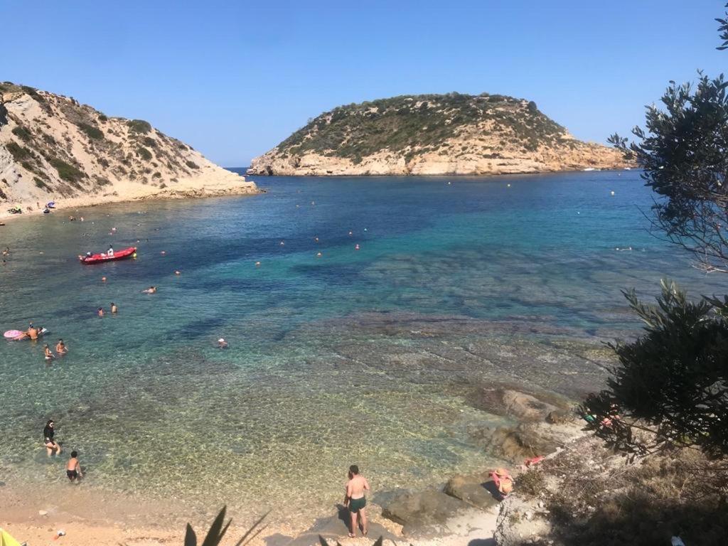 ACOGEDOR Y PRECIOSO ÁTICO EN JAVEA Primera línea playa Exterior foto